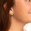 Abstract Stud Earring