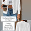 White Scalloped Edge Cardigan