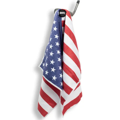 American Flag Magnet Golf Towel
