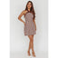 Halter Gingham Mini Dress