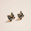 Spider Webbing Bow Post Earrings