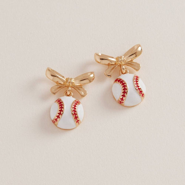 Baseball Earrings