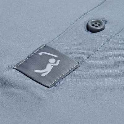 Blue Grey Polo -OS