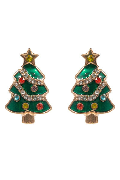 Christmas Tree  Earrings OS