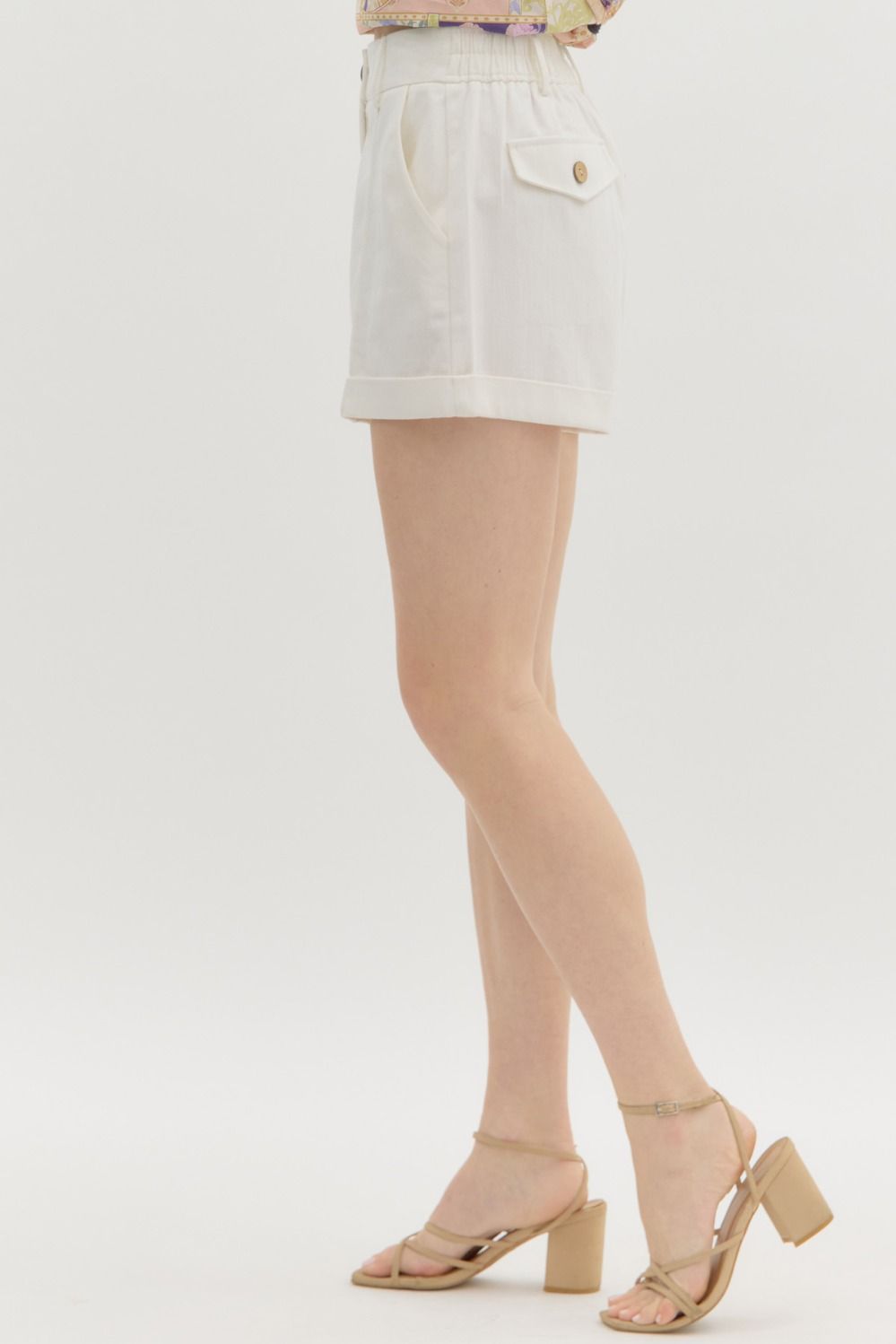 Off White Pintuck shorts