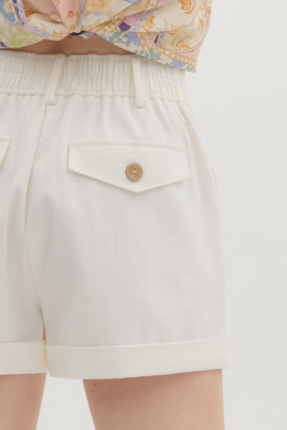Off White Pintuck shorts